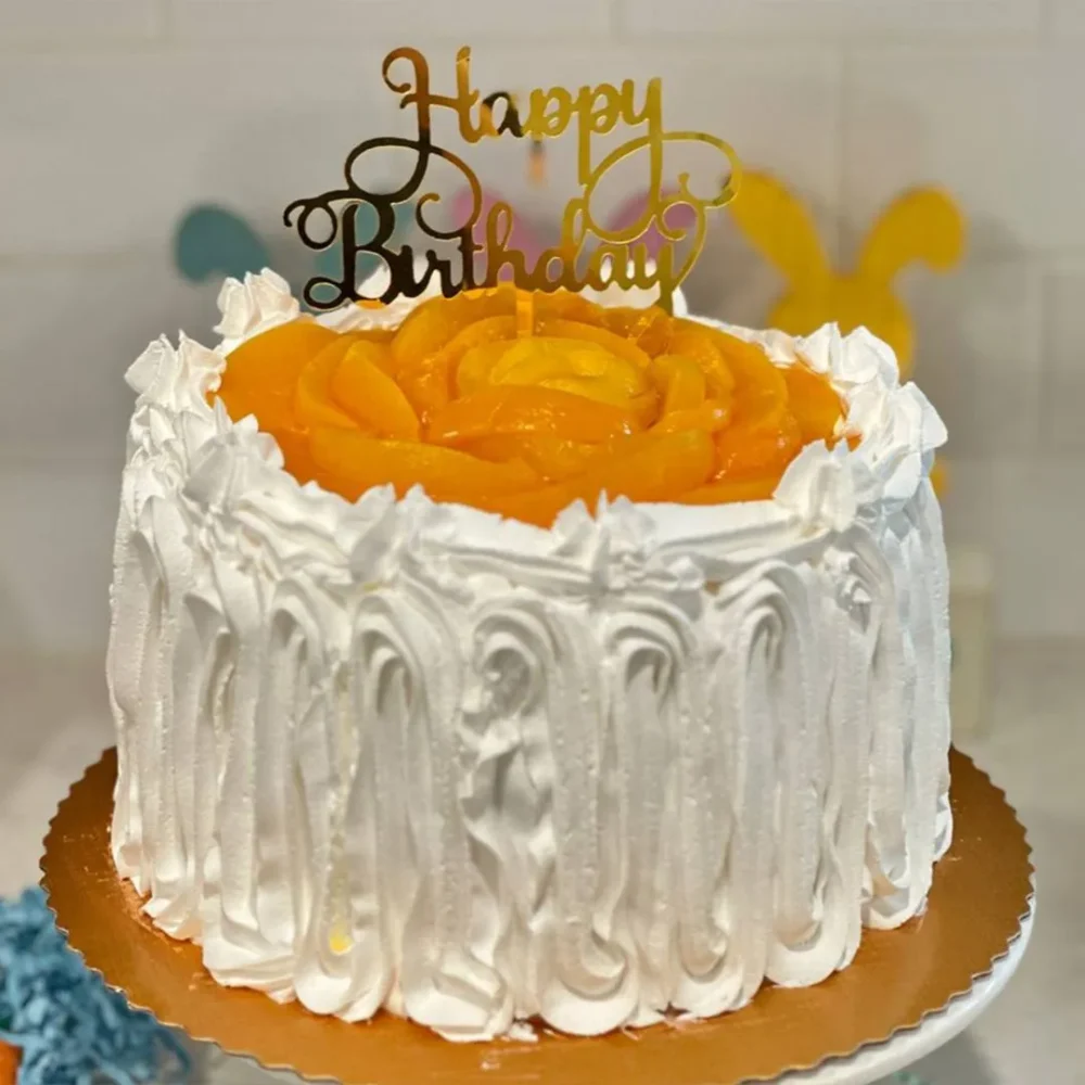 Torta imperial de fresa o melocotón - Image 2